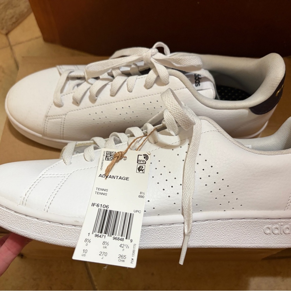 Adidas White Court Sneakers